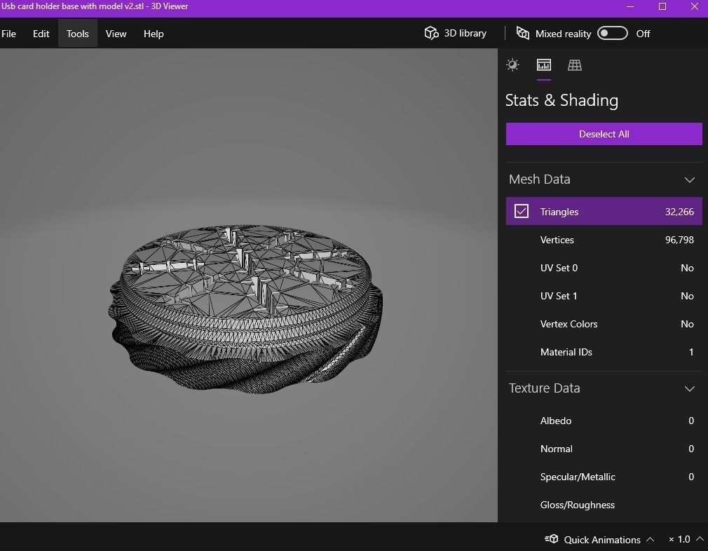 Usb and SD card holder  3D print model_20