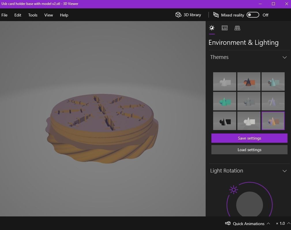 Usb and SD card holder  3D print model_19