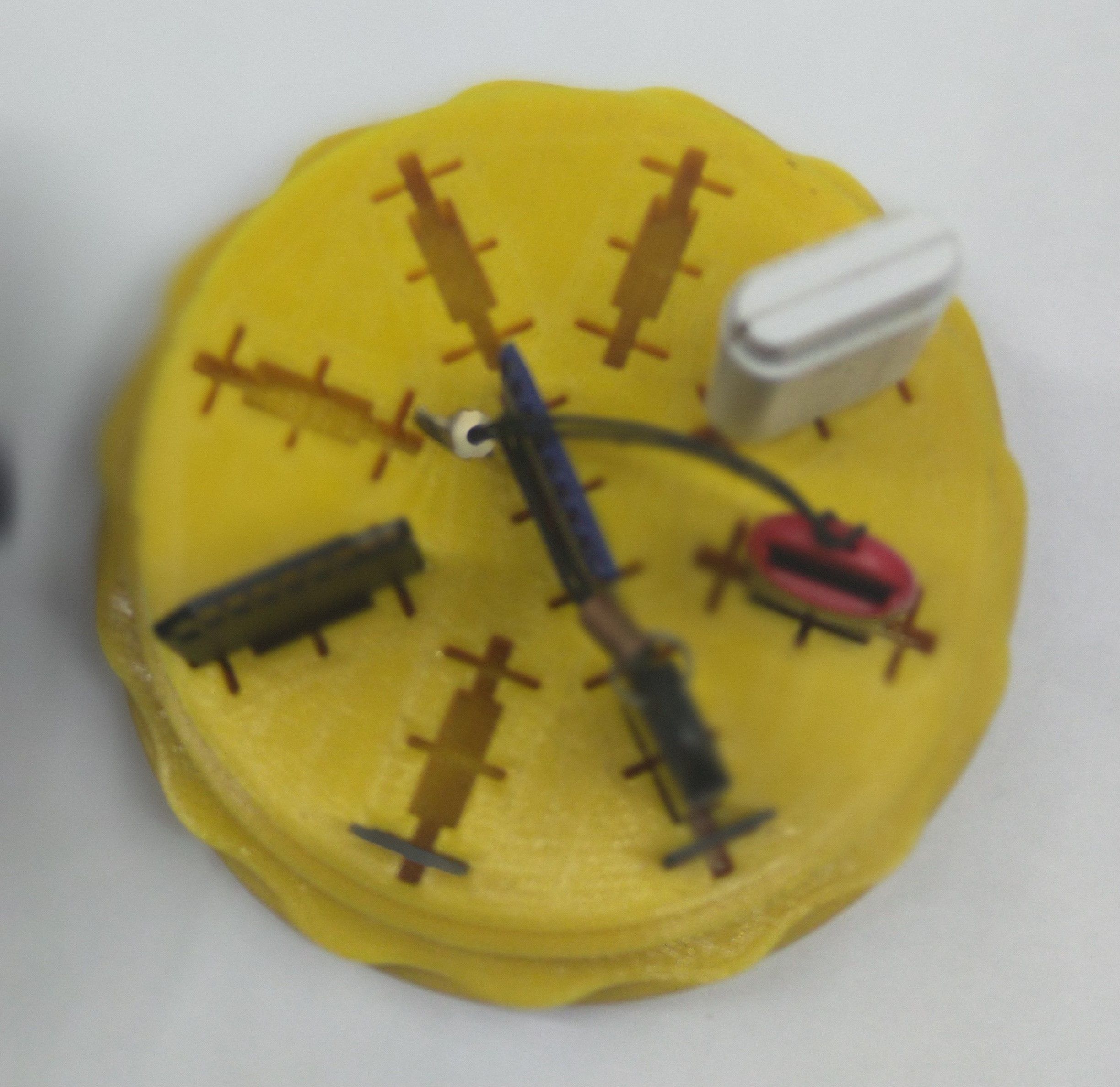 Usb and SD card holder  3D print model_6