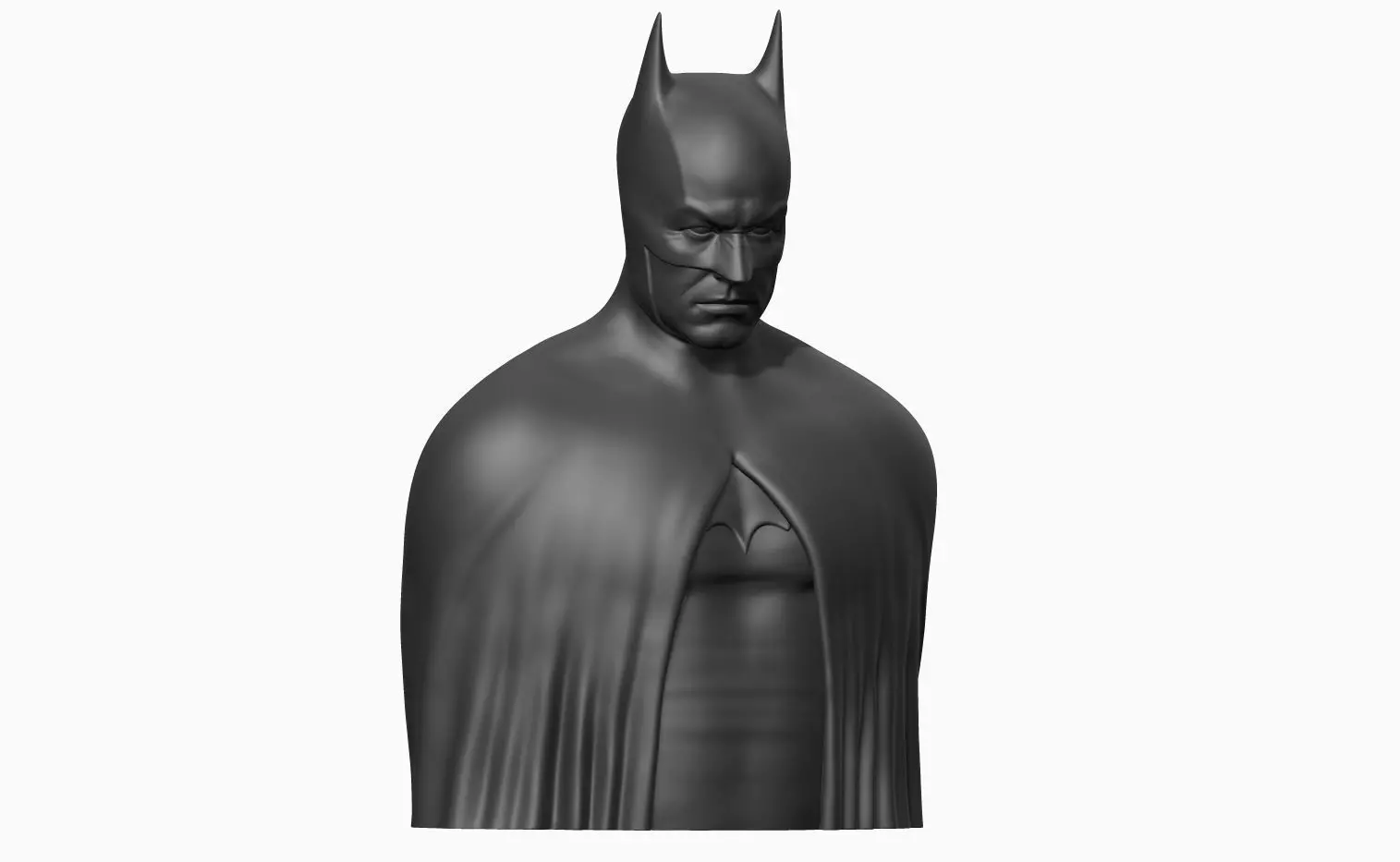 Batman Bust 3D print model_0