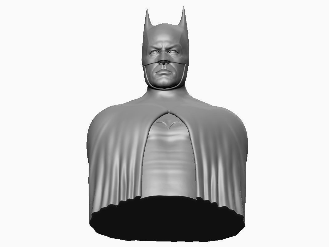 Batman Bust 3D print model_17