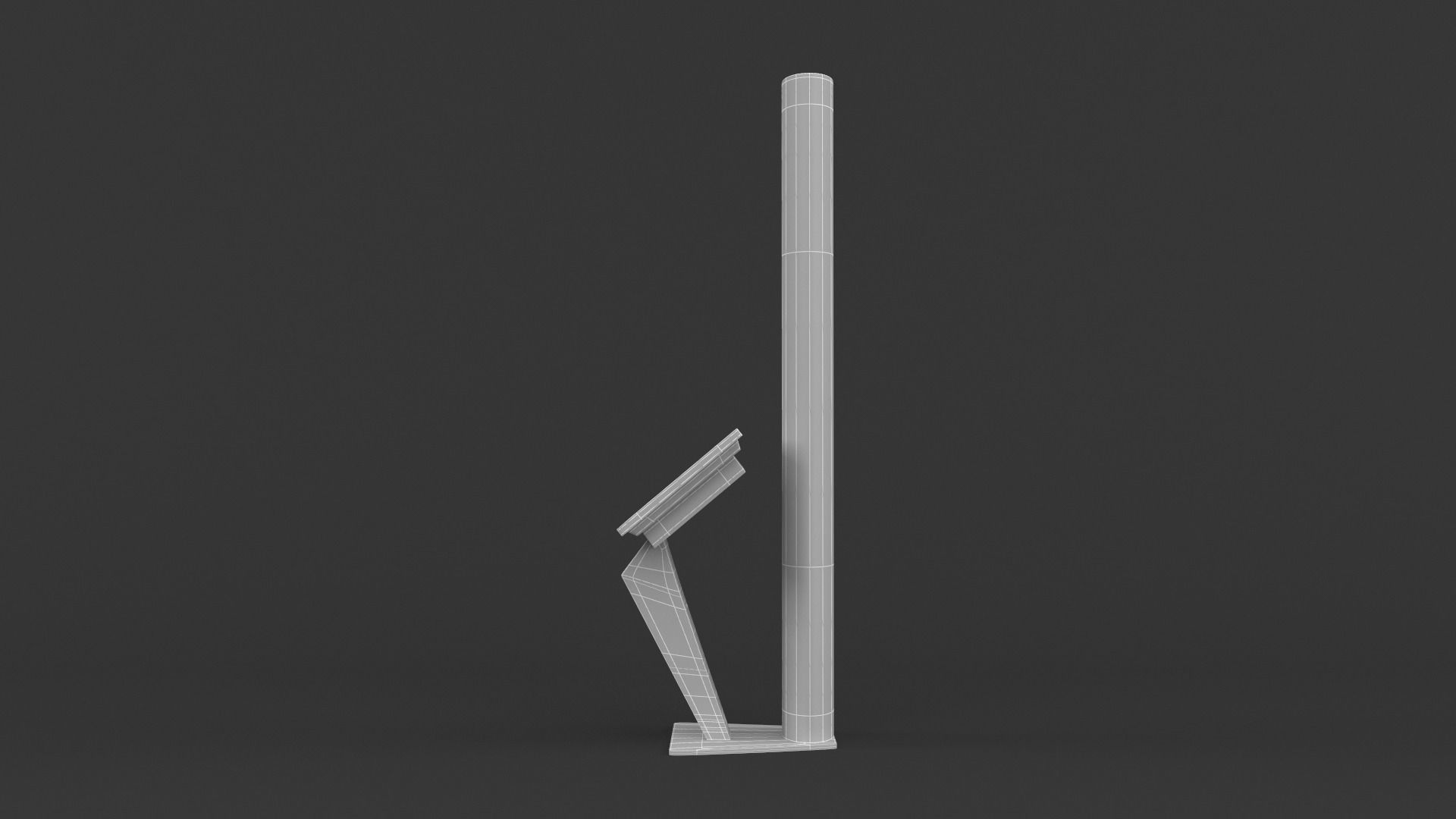 Information Kiosk 3D model_8