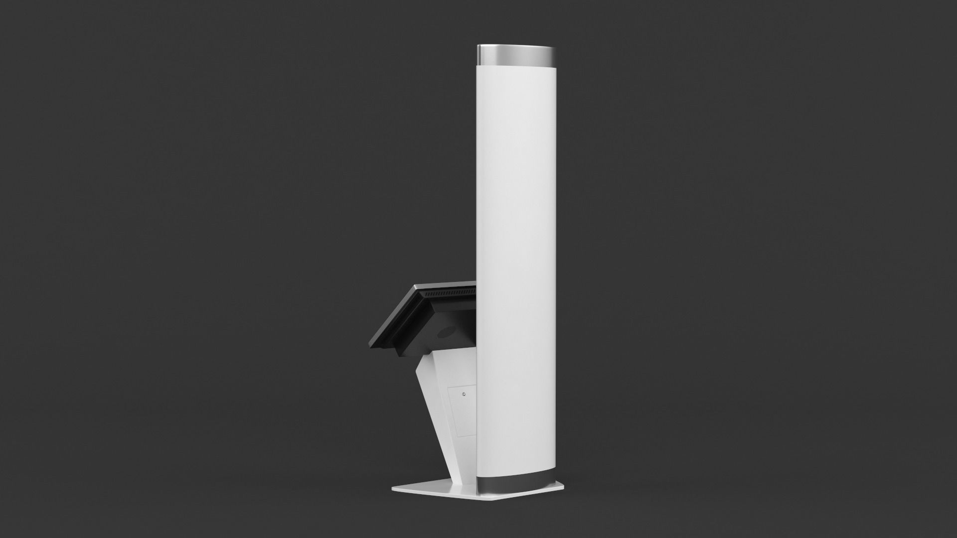 Information Kiosk 3D model_3