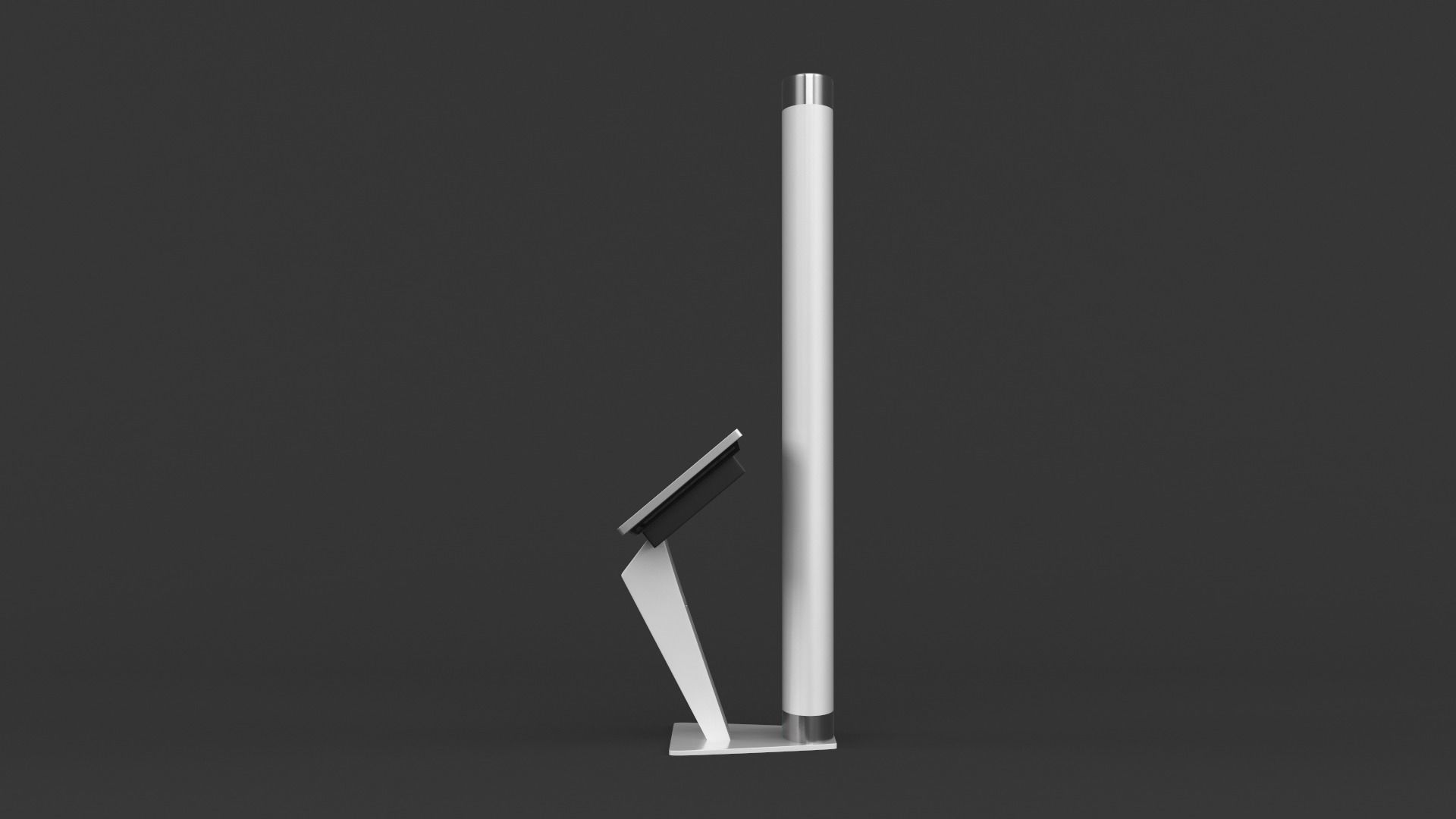 Information Kiosk 3D model_2