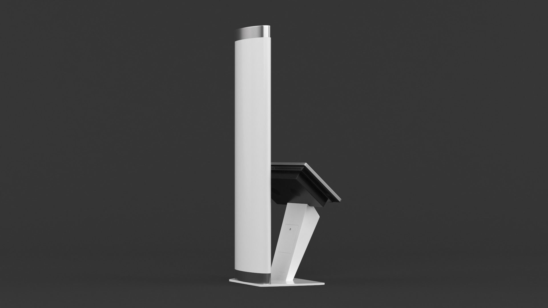 Information Kiosk 3D model_4