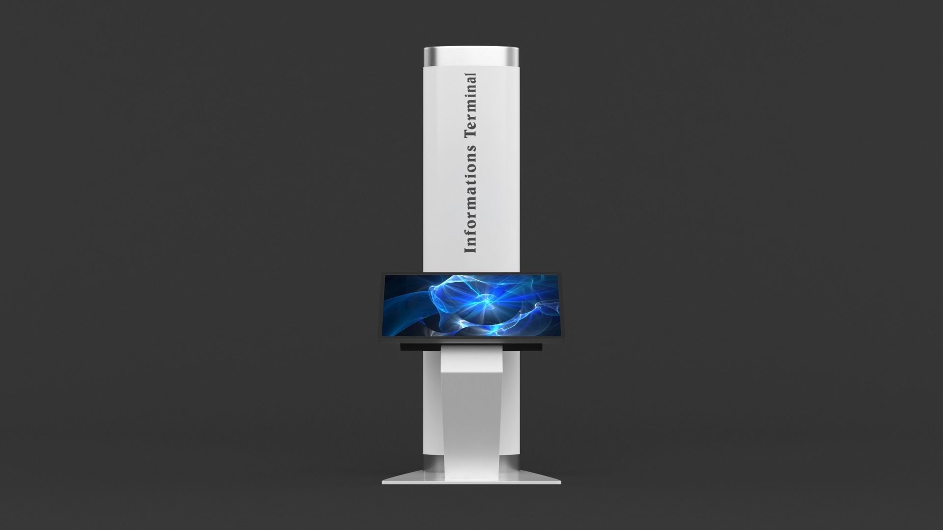 Information Kiosk 3D model_1