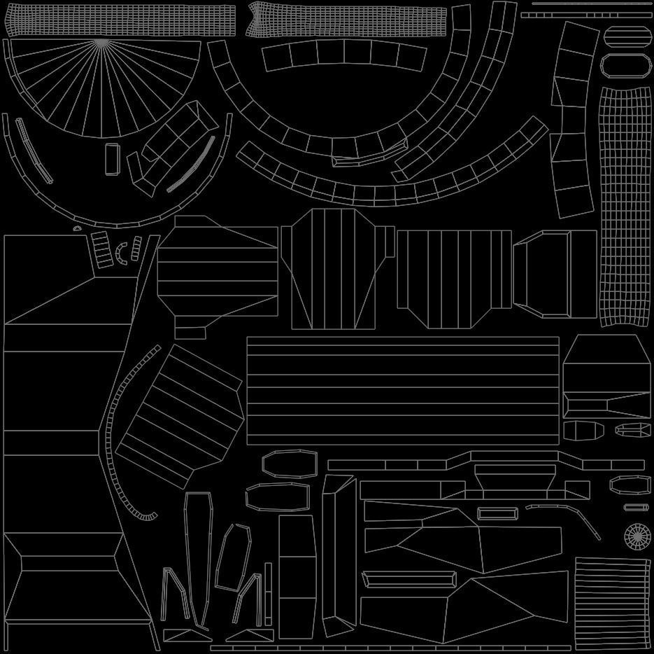 turret star wars cannon Free low-poly 3D model_4