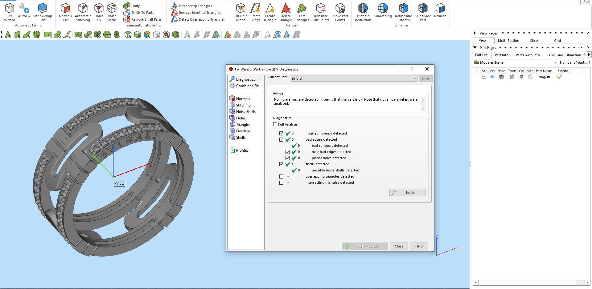 Diamond ring plus 3D print model_11