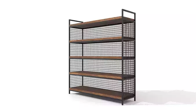 Industrial Bookshelf
