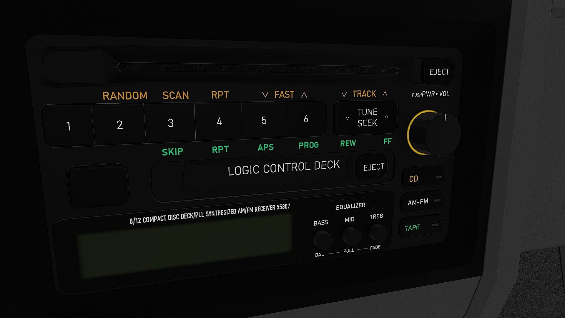 Toyota Hilux Ln106 1989 Low-poly 3D model_9