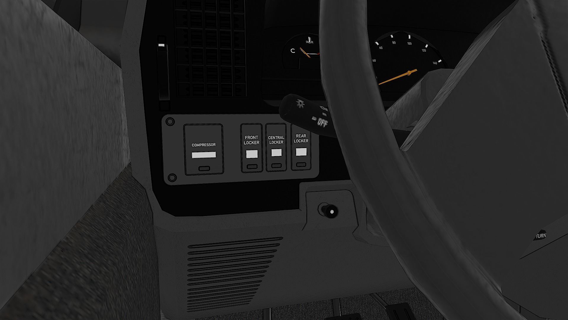 Toyota Hilux Ln106 1989 Low-poly 3D model_10