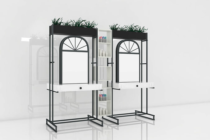 Hairdresser Furniture  3D model