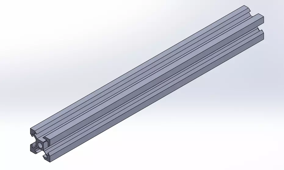2020-Aluminum V-Slot 3D model