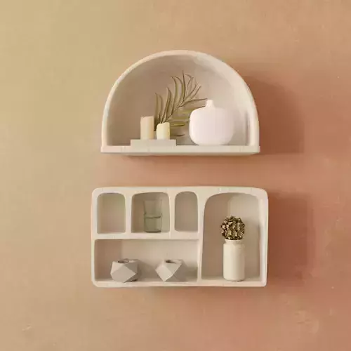 ISOBEL WALL SHELVES 3D model