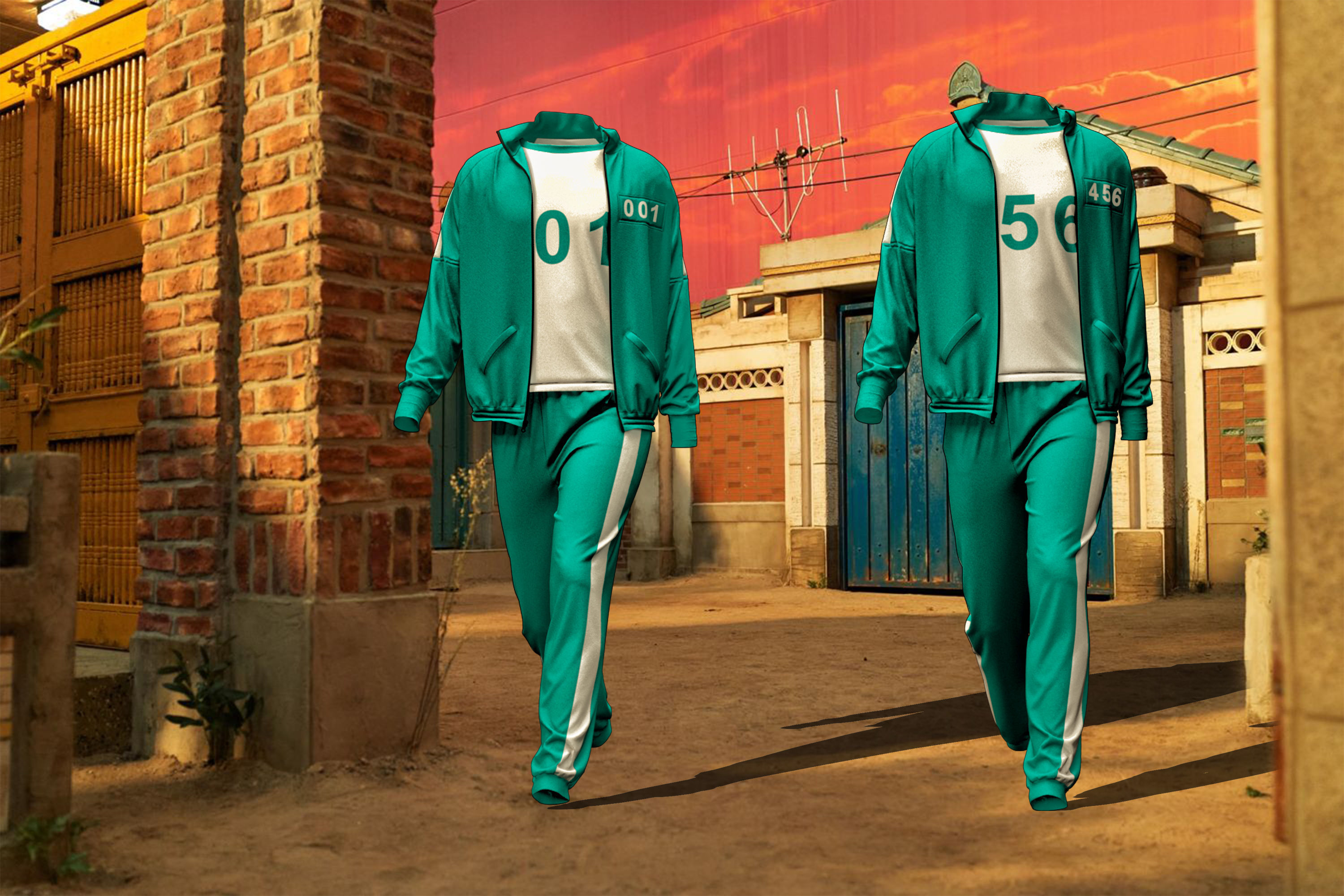 Squid Game Low-poly 3D model_2