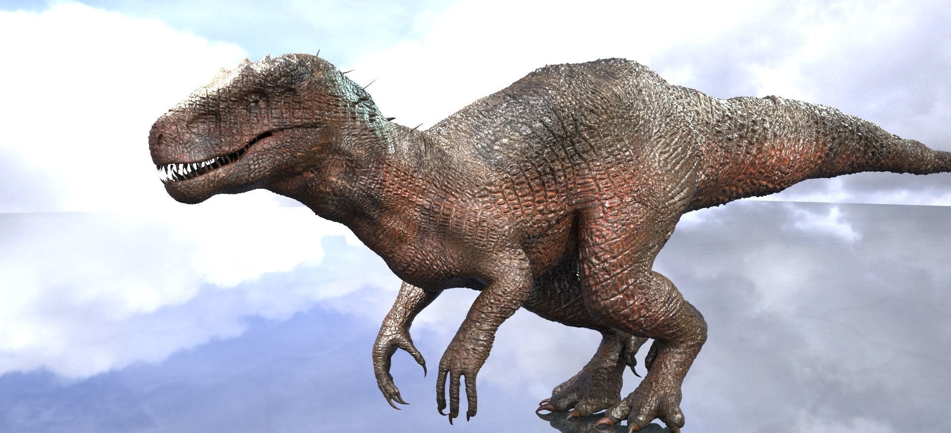 Tyrannosaurus rex 3D model_3