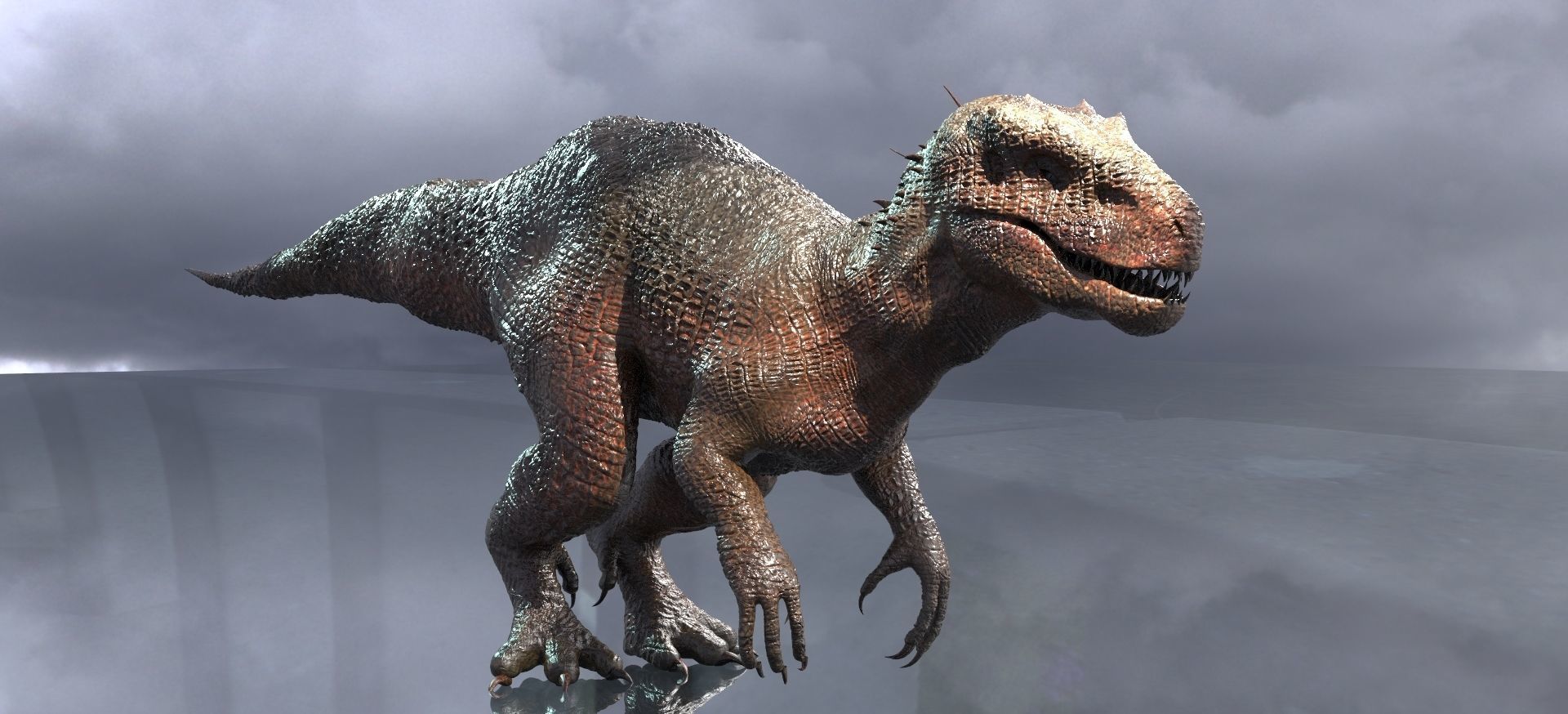 Tyrannosaurus rex 3D model_1