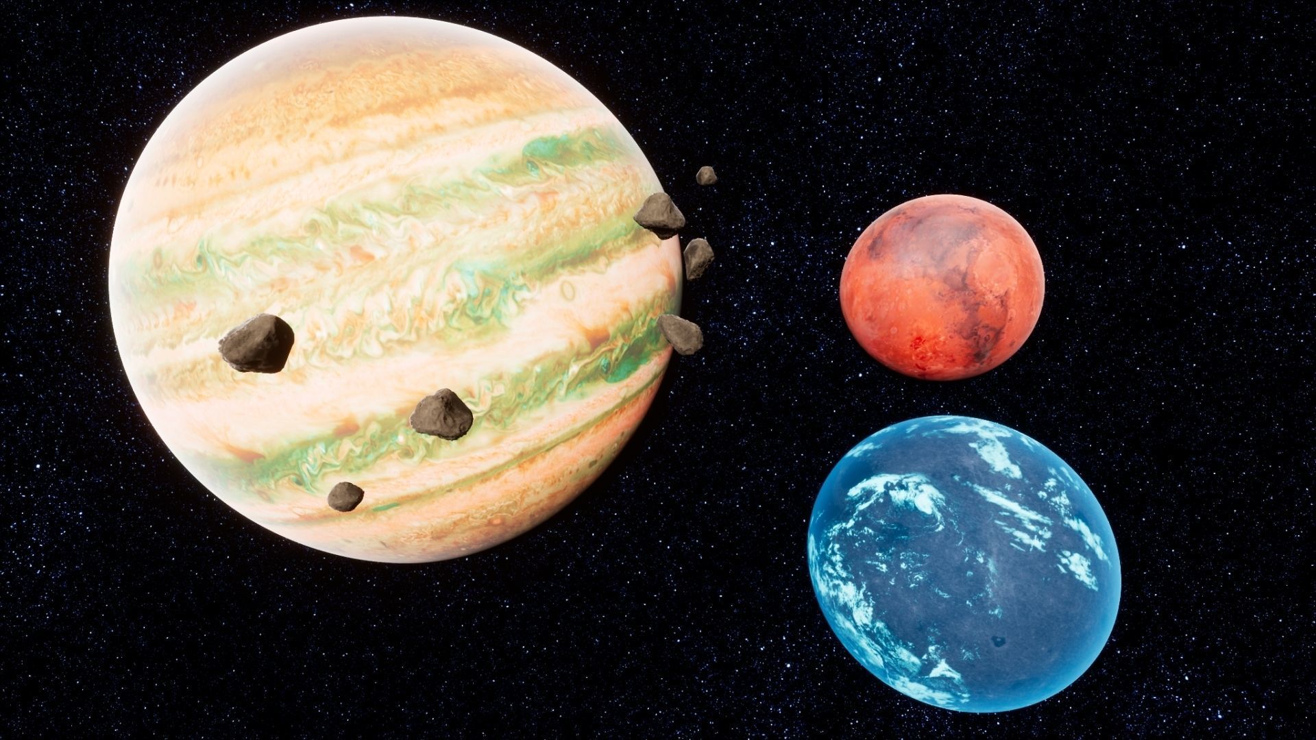 Modular Scifi Interior Spaceship Environment UE4 Low-poly 3D model_42