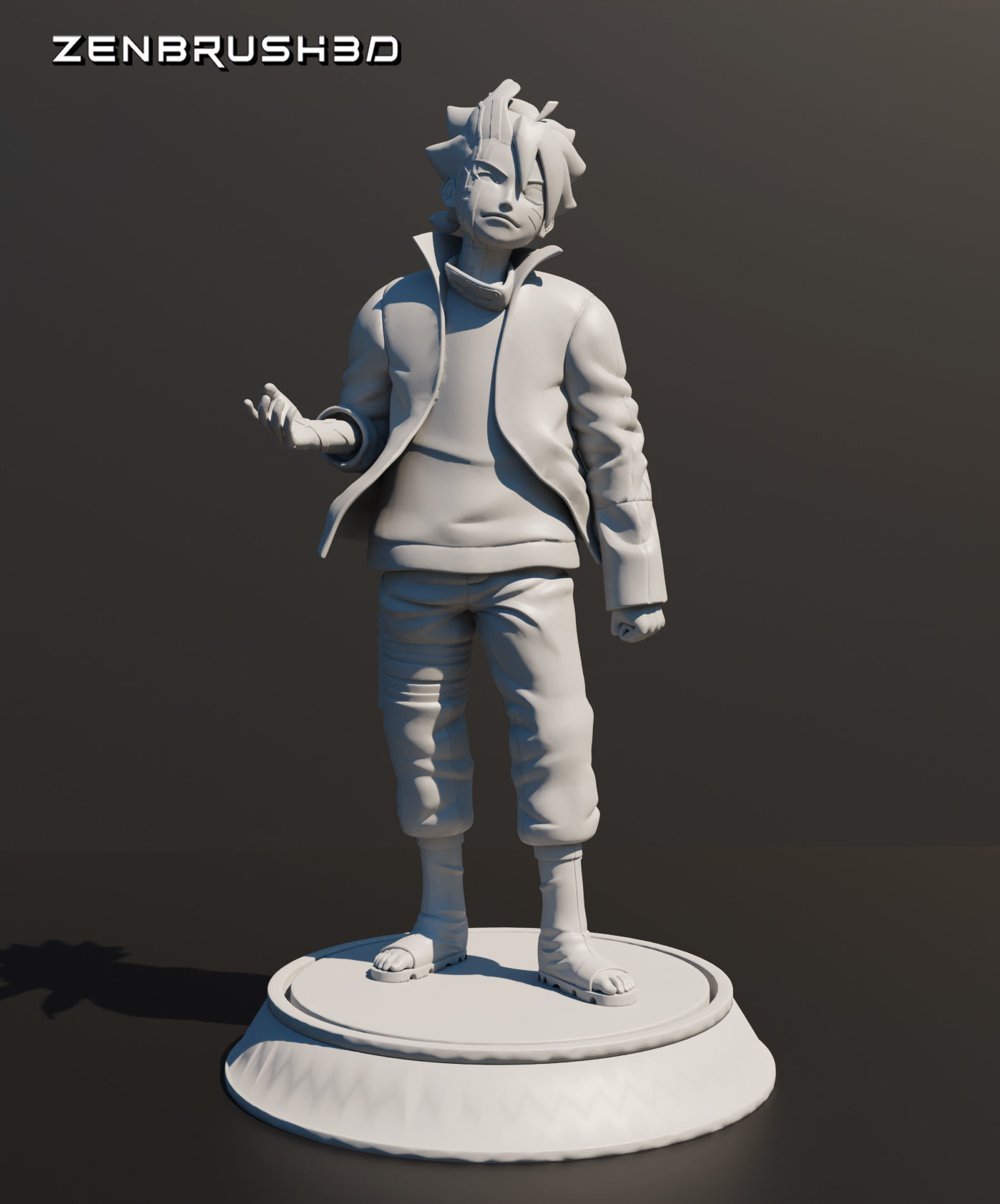 KARMA BORUTO - NARUTO - BORUTO  3D print model_2