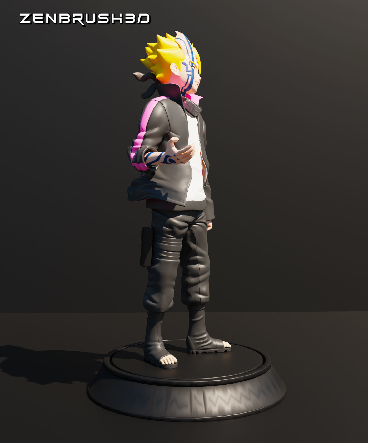 KARMA BORUTO - NARUTO - BORUTO  3D print model_1