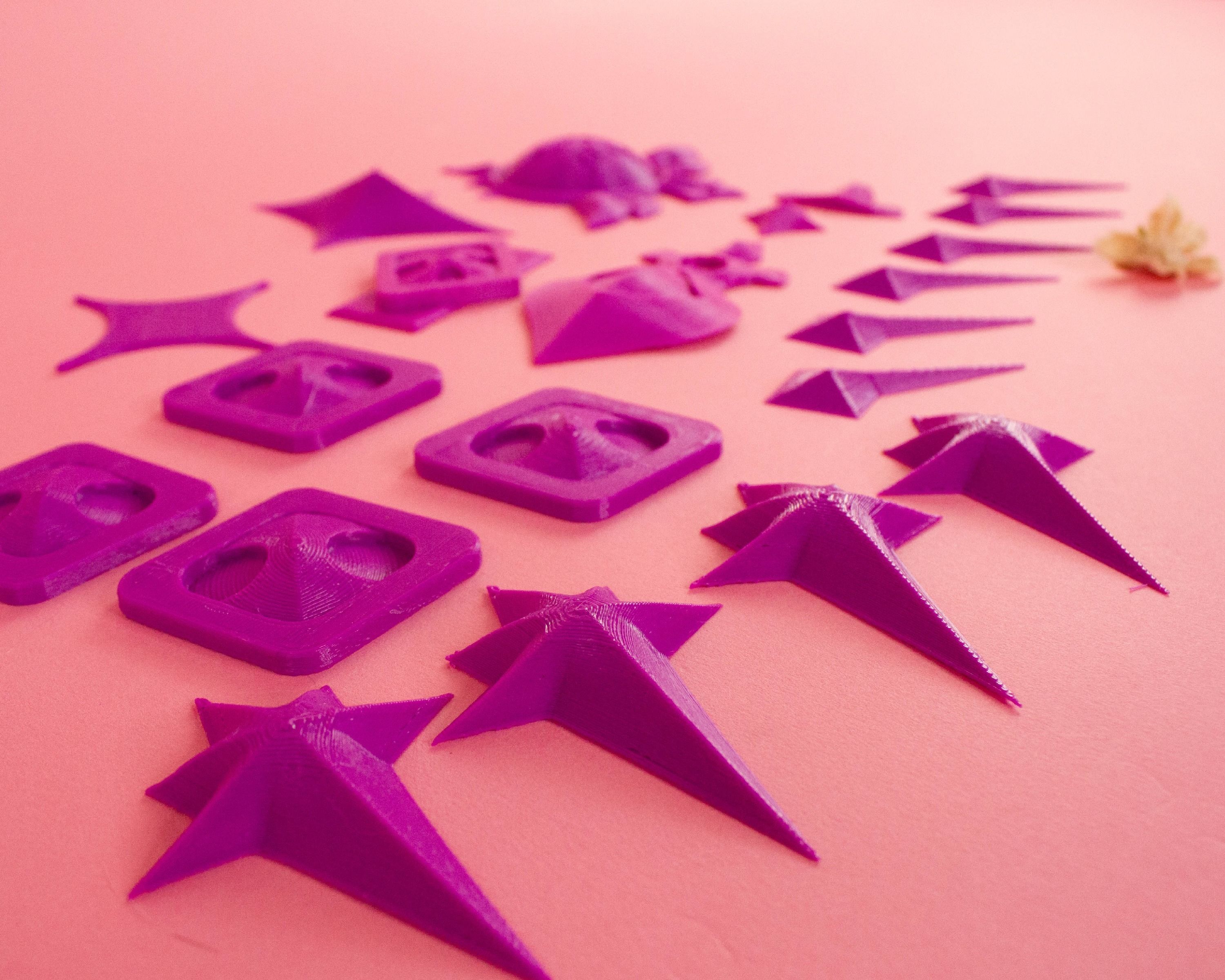 Genshin Impact Kaeya Cosplay Accessories 3D Model STL File 3D print model_5