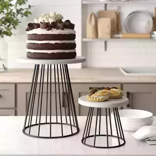 Antin 2 Piece Cake Stand Set