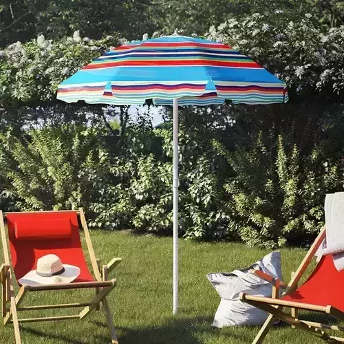 Colby Beach Umbrella 3D model