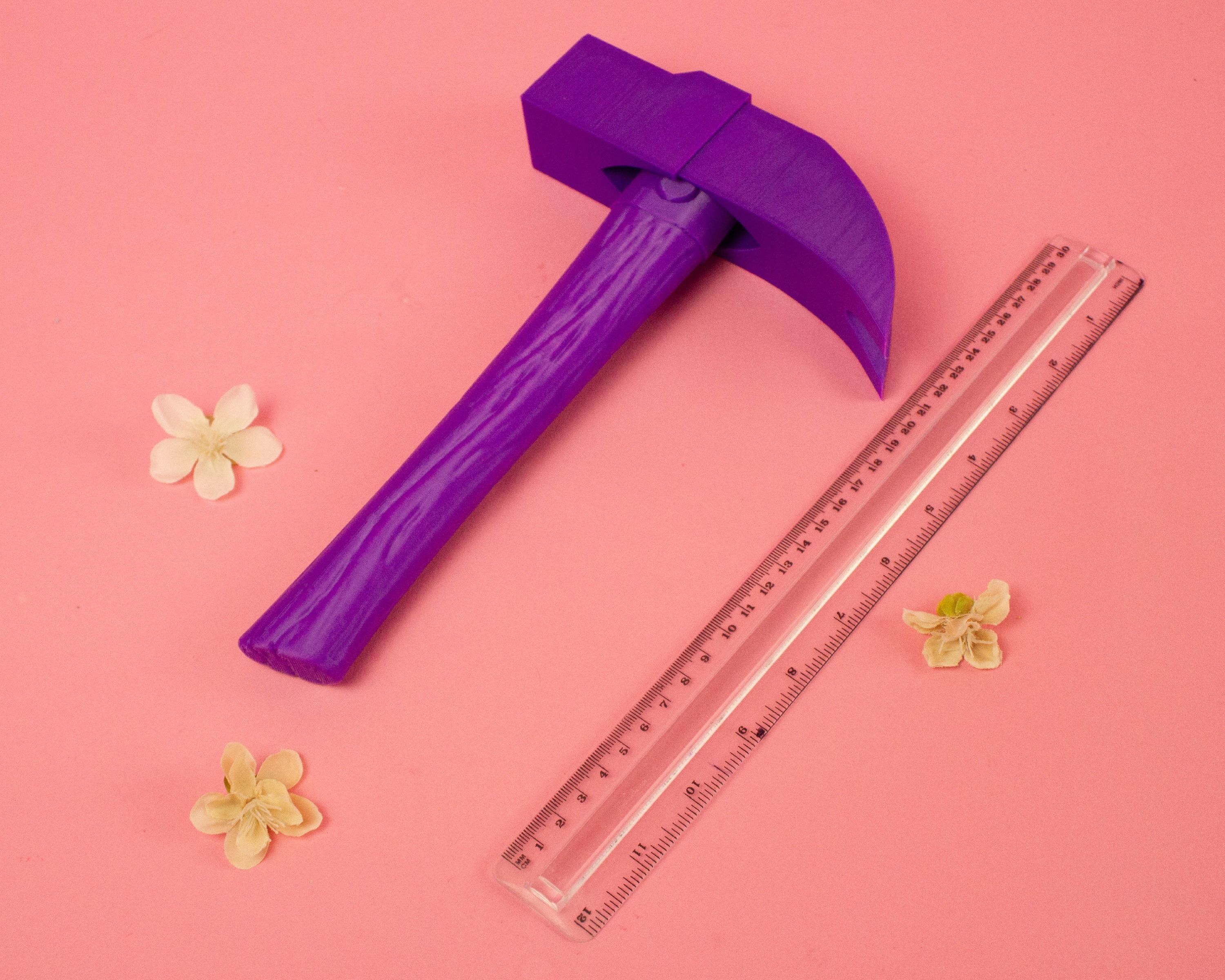 Jujutsu Kaisen JJK Nobara Kugisaki Hammer 3D Model STL File 3D print model_7