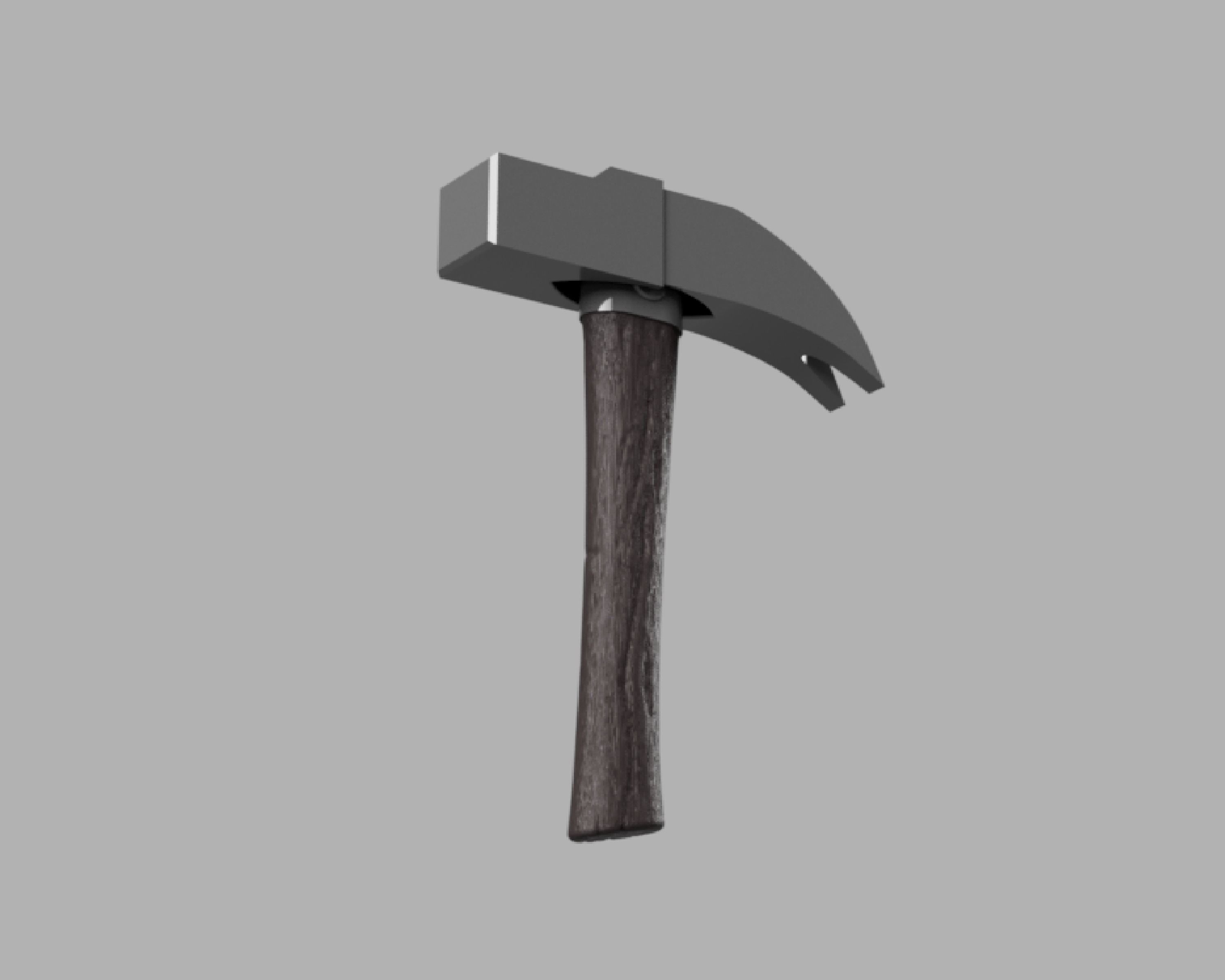Jujutsu Kaisen JJK Nobara Kugisaki Hammer 3D Model STL File 3D print model_2