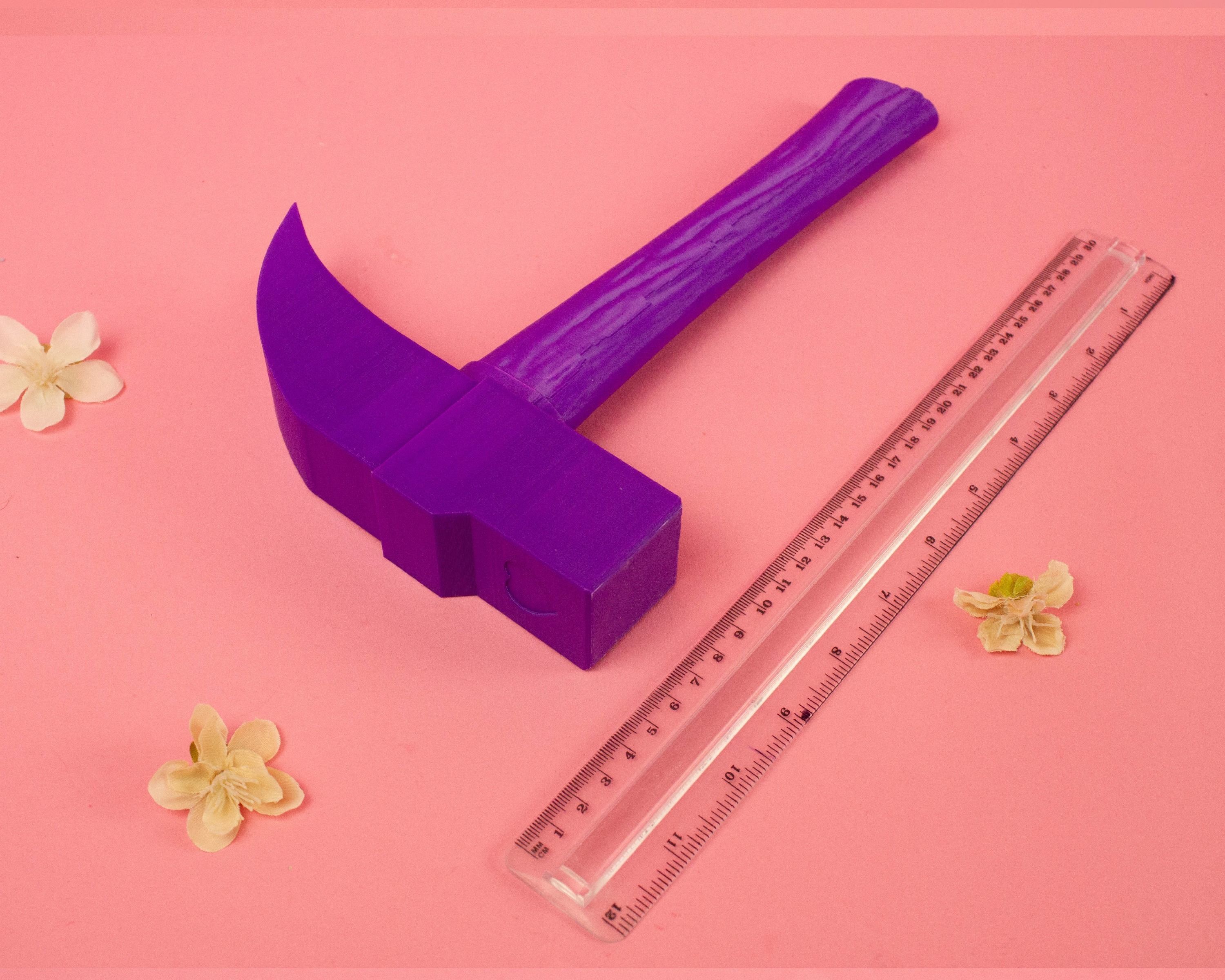 Jujutsu Kaisen JJK Nobara Kugisaki Hammer 3D Model STL File 3D print model_8