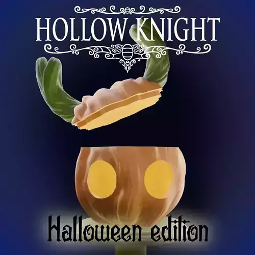 Hollow Knight Halloween Pumpkin 