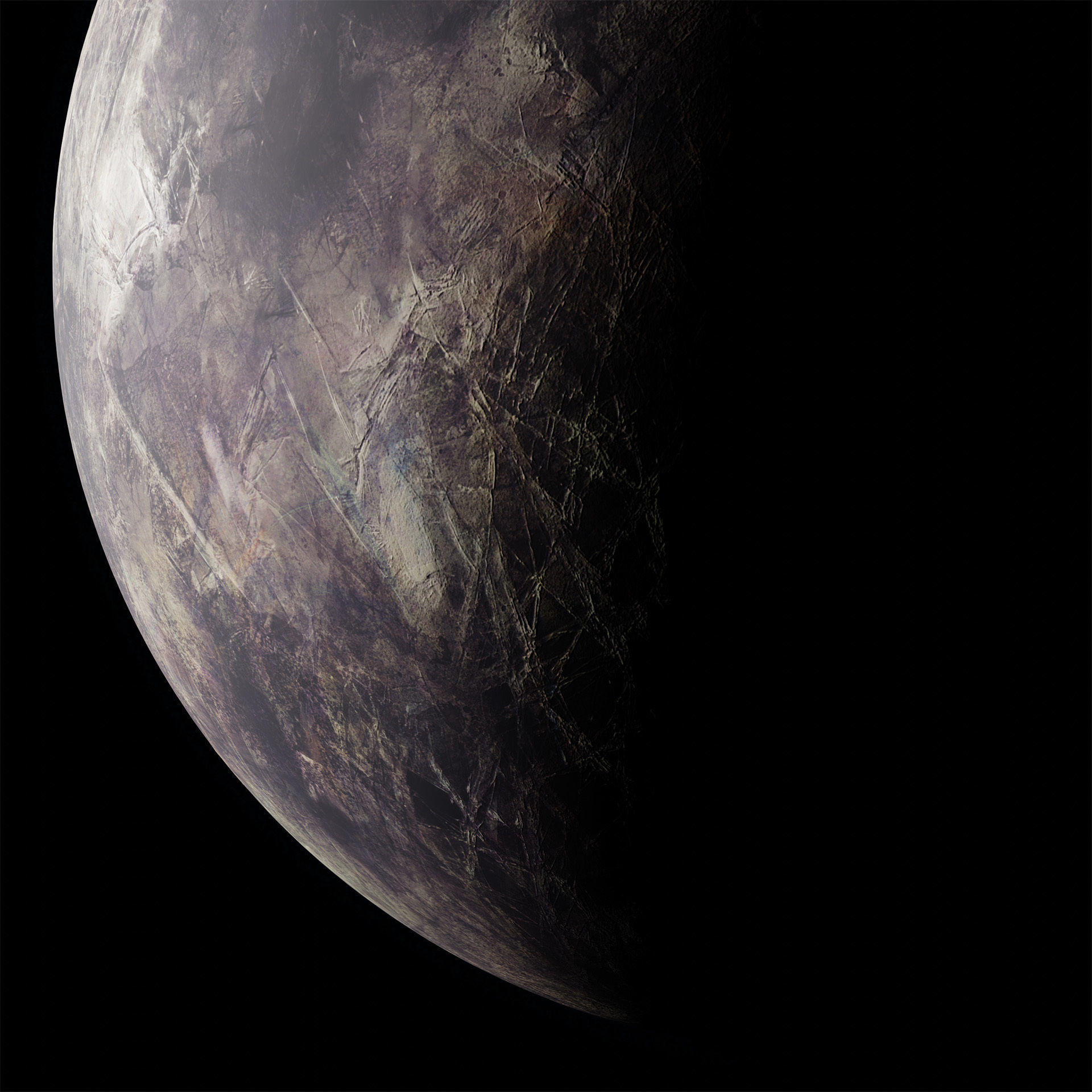 Moon 00B 12K 3D model_6