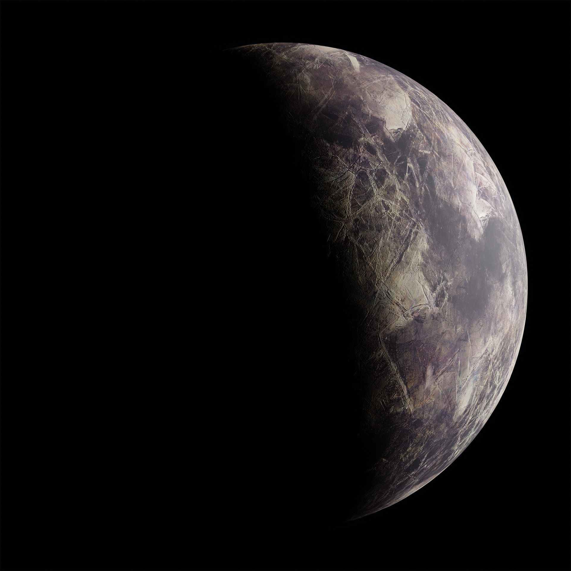 Moon 00B 12K 3D model_2