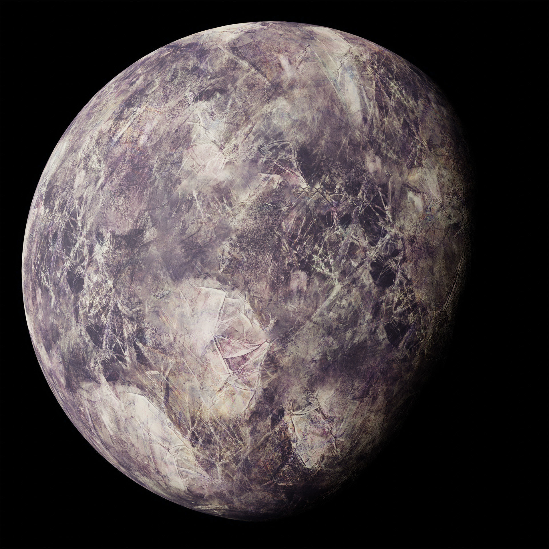 Moon 00B 12K 3D model_3