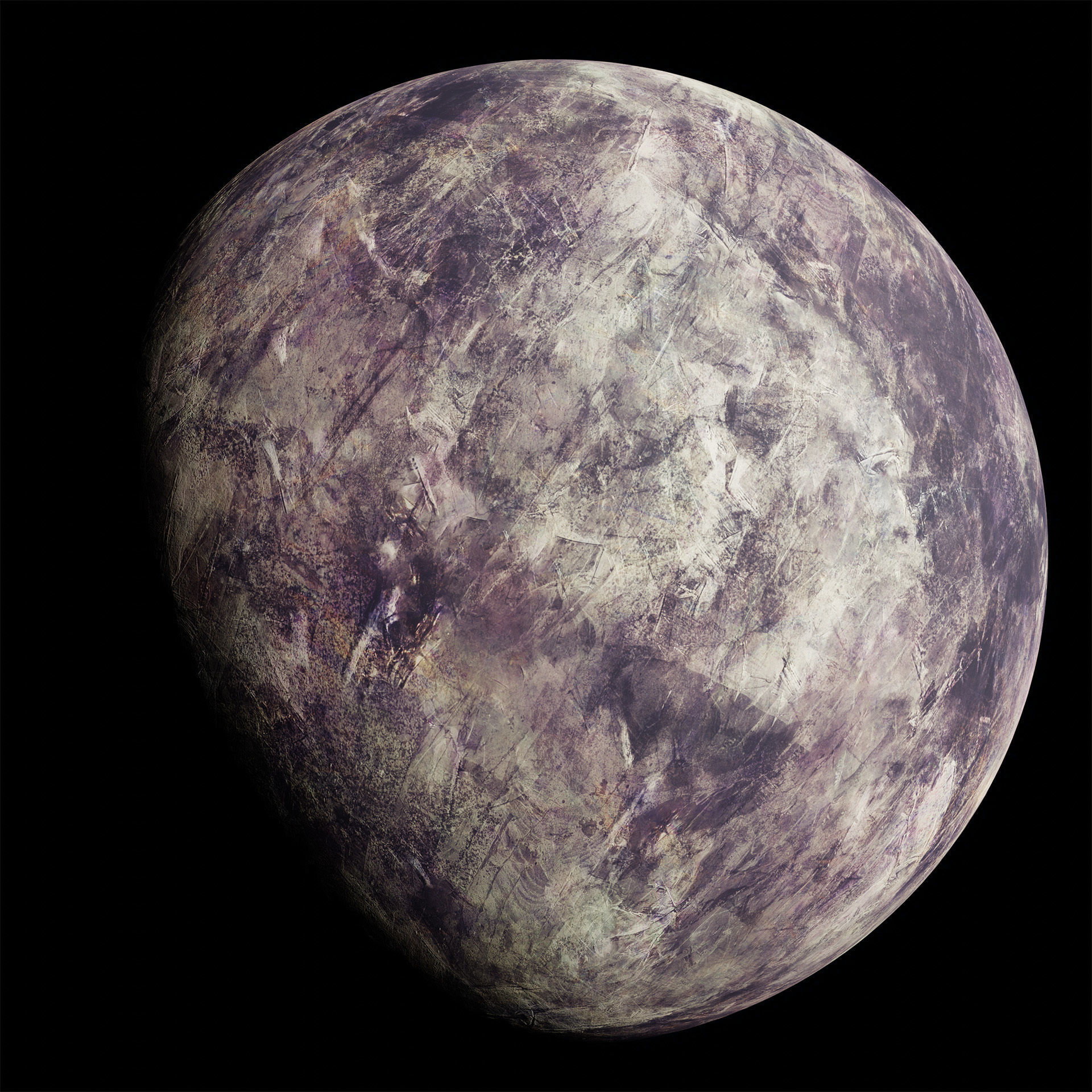 Moon 00B 12K 3D model_1