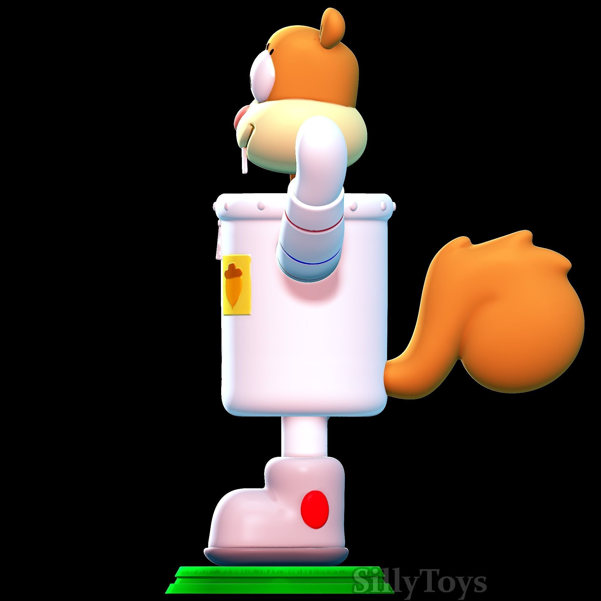 Sandy Cheeks  SpongeBob SquarePants 3D print model_2