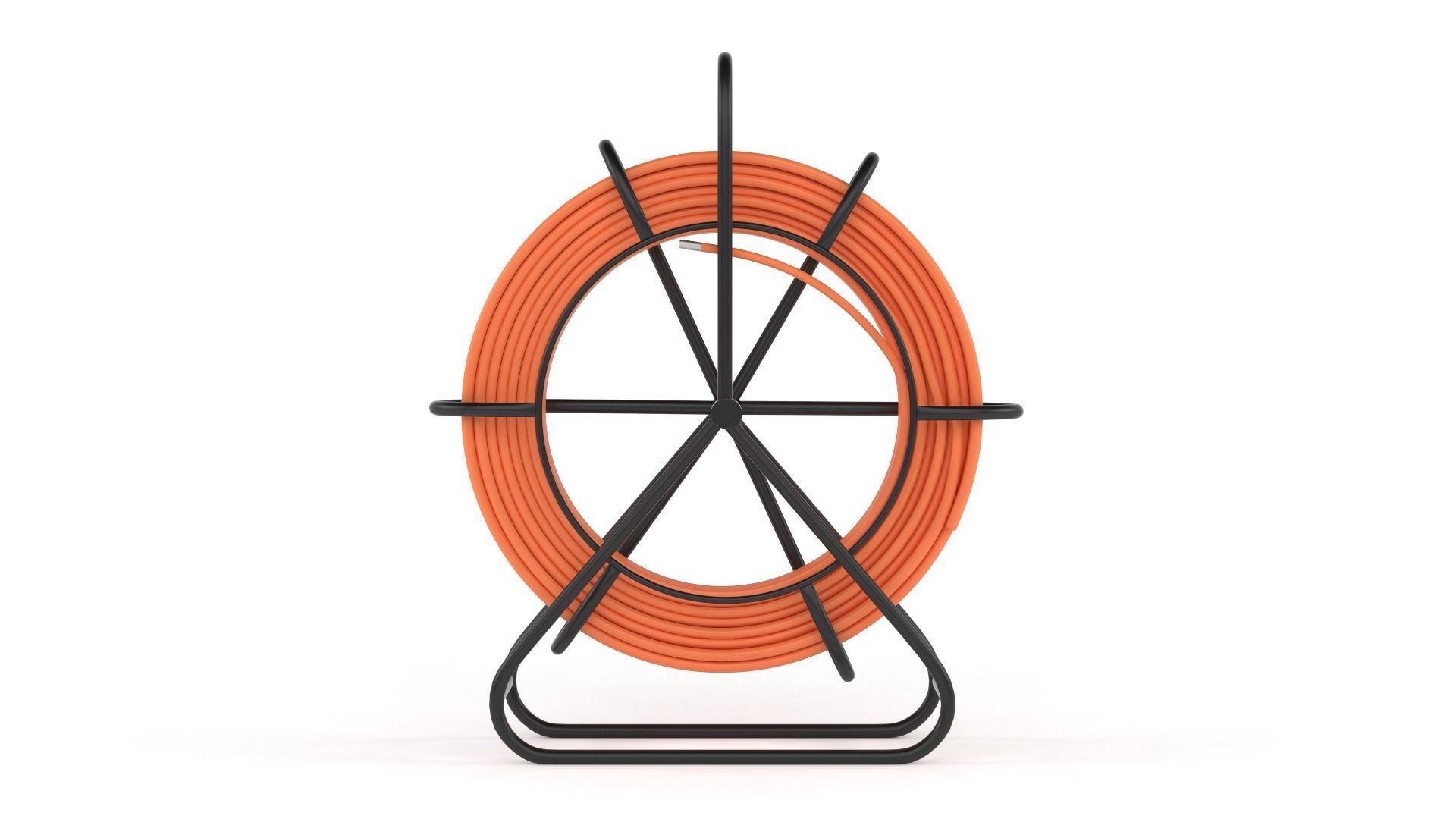 Fiberglass Wire Cable 3D model_1