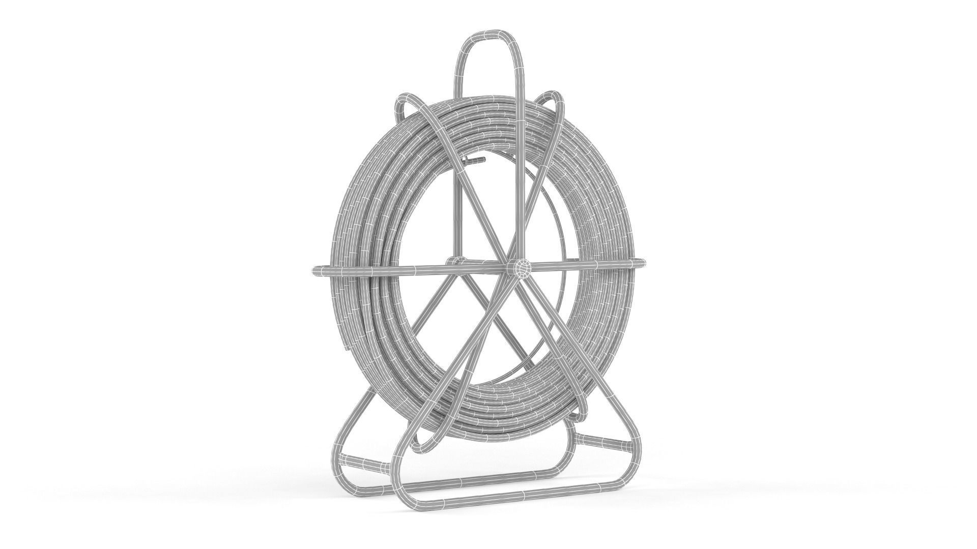 Fiberglass Wire Cable 3D model_10