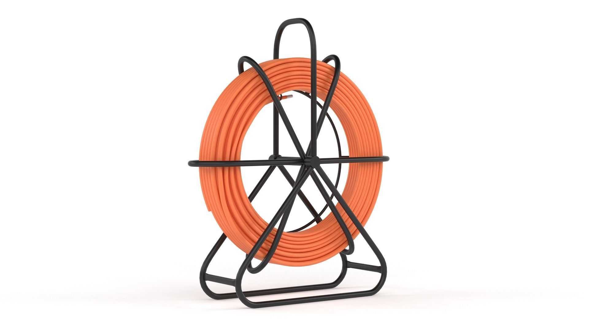 Fiberglass Wire Cable 3D model_4