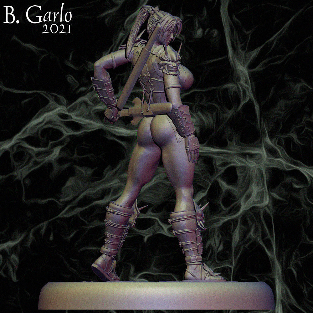 Soul Calibur-Taki 3D print model_1