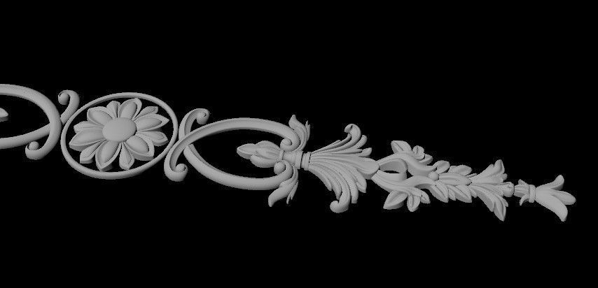dekor ornate design 3D model_2