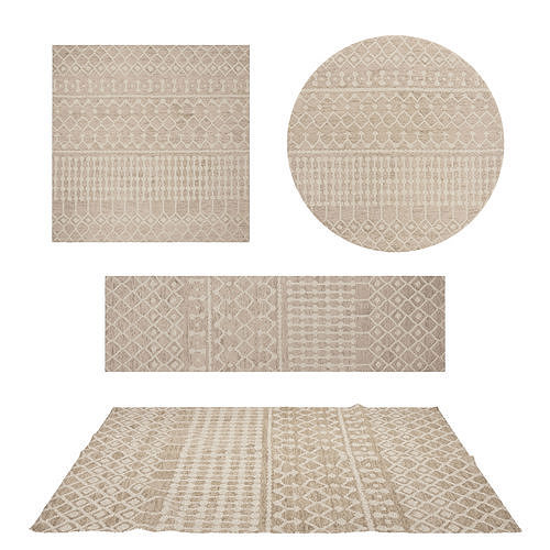 Rugs No 415 Low-poly 3D model