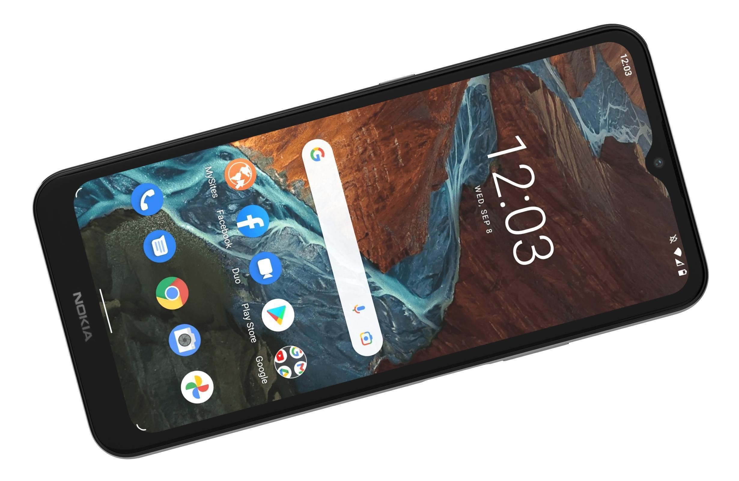 Nokia G300 Meteor Grey 3D model_10