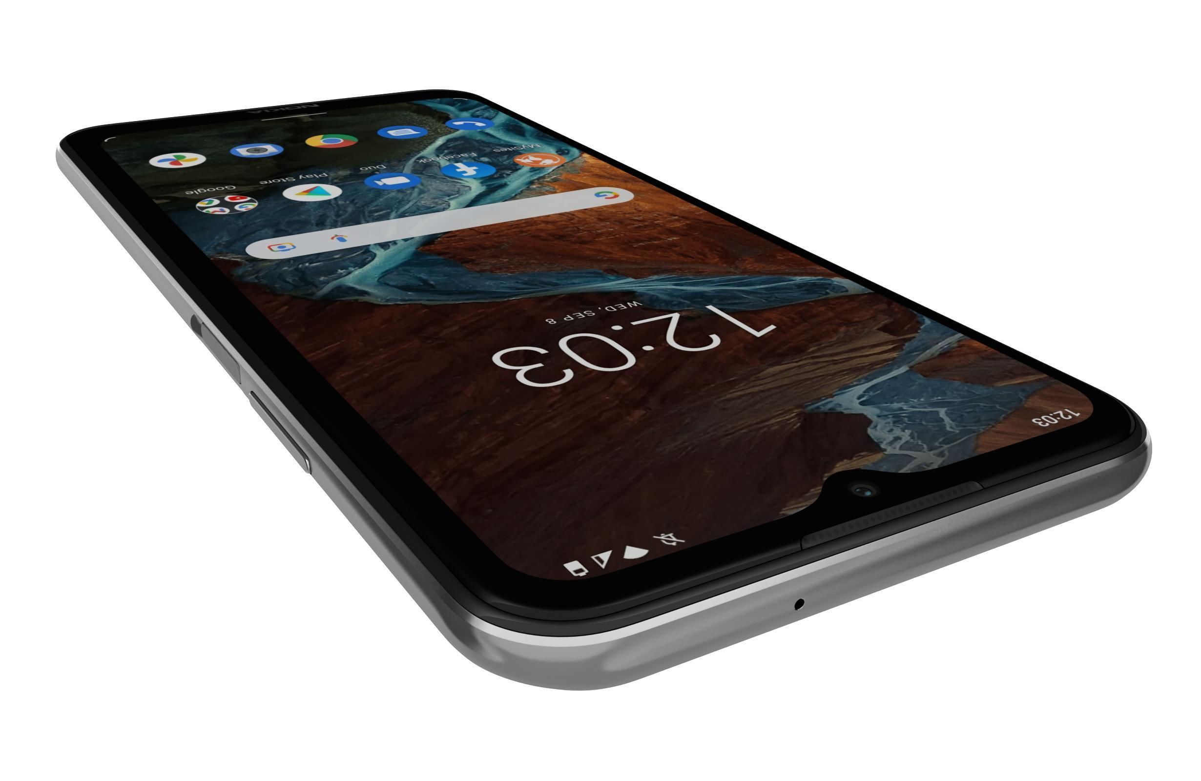 Nokia G300 Meteor Grey 3D model_14