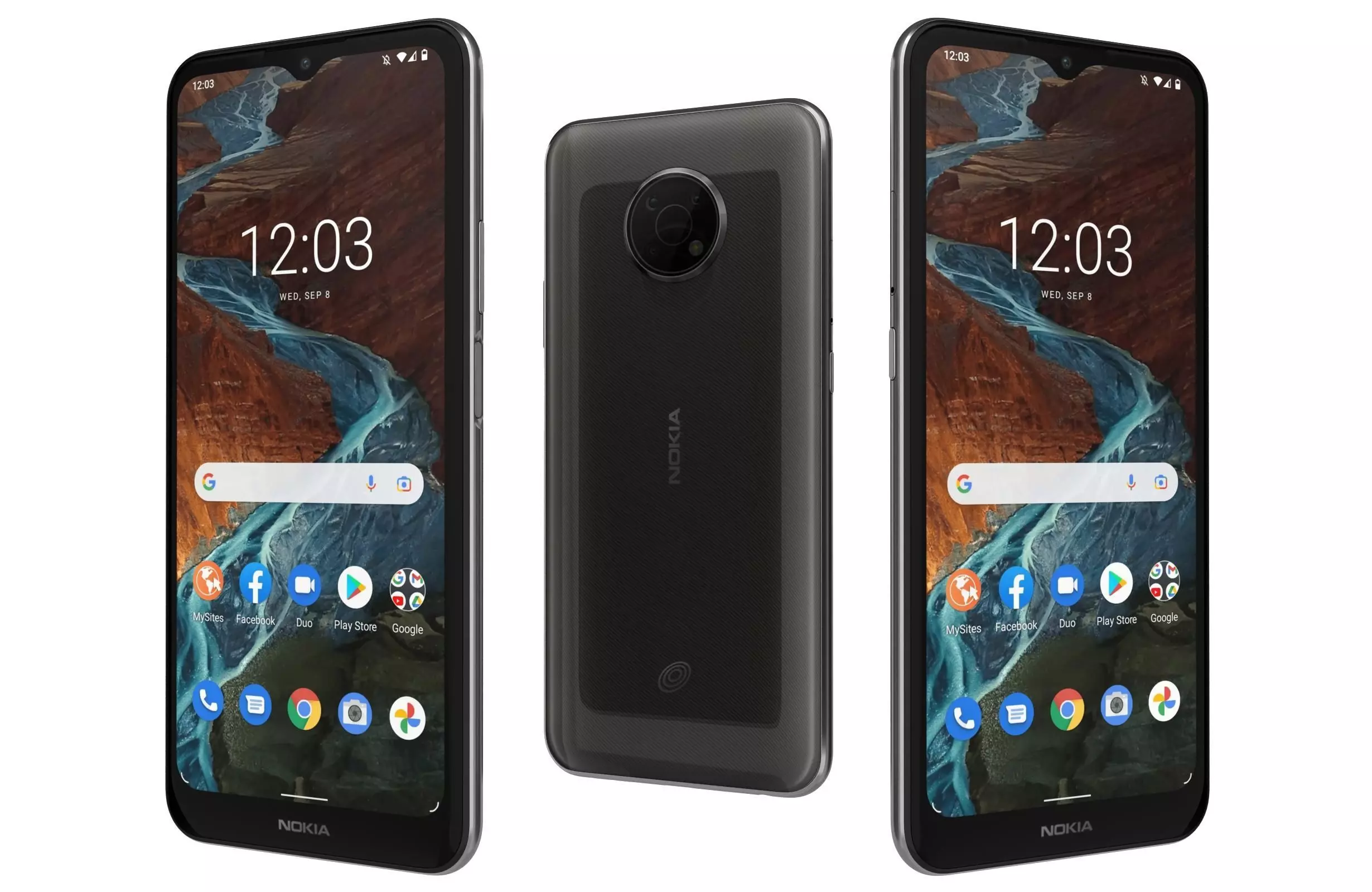 Nokia G300 Meteor Grey 3D model_0