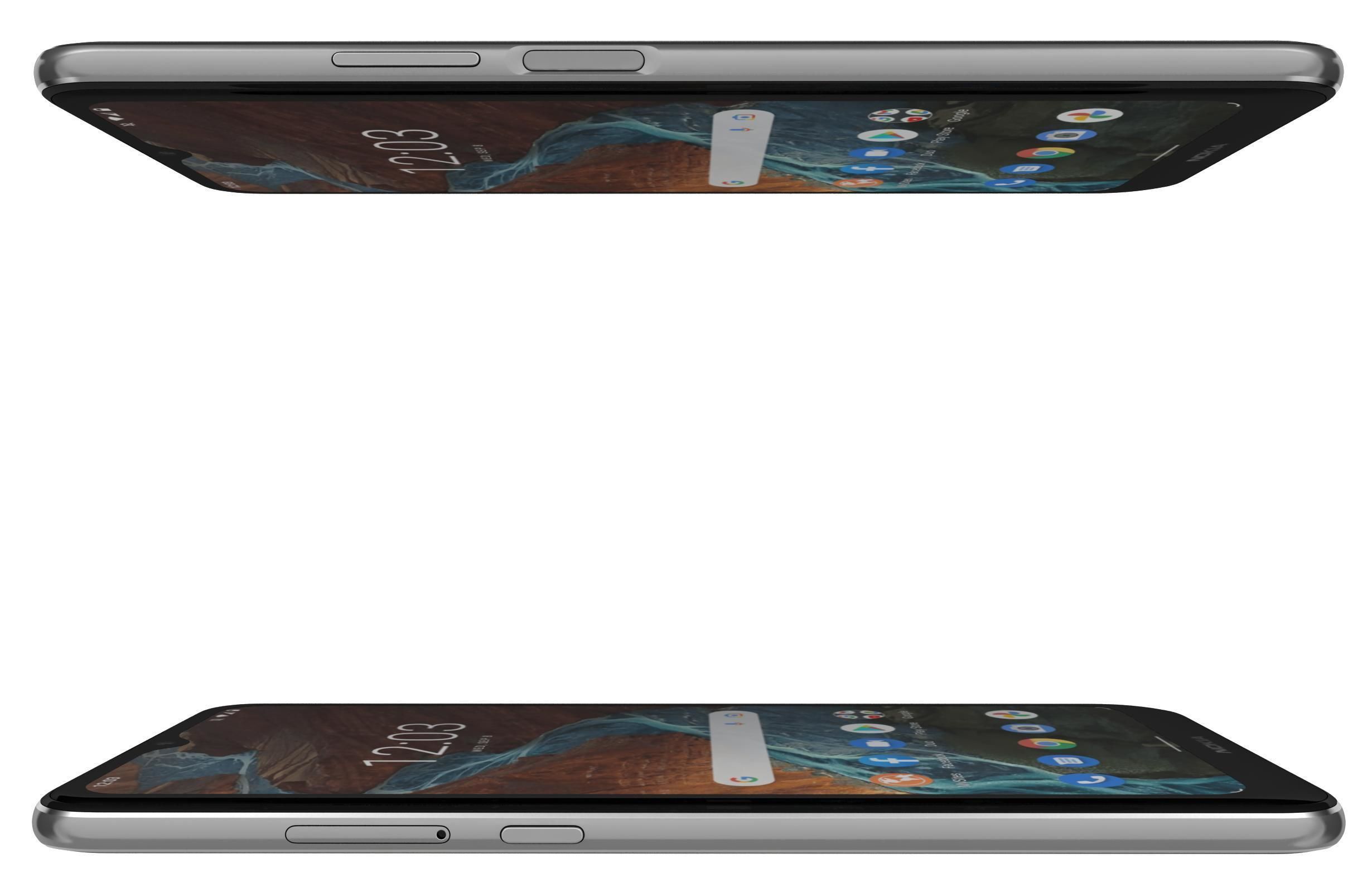 Nokia G300 Meteor Grey 3D model_12