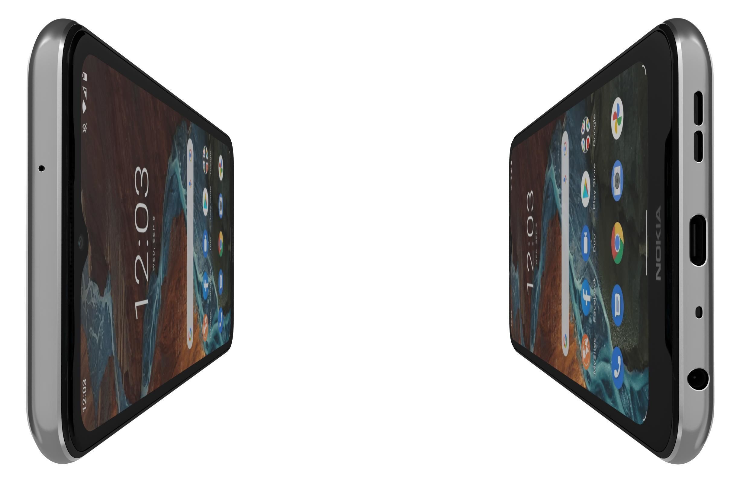 Nokia G300 Meteor Grey 3D model_13