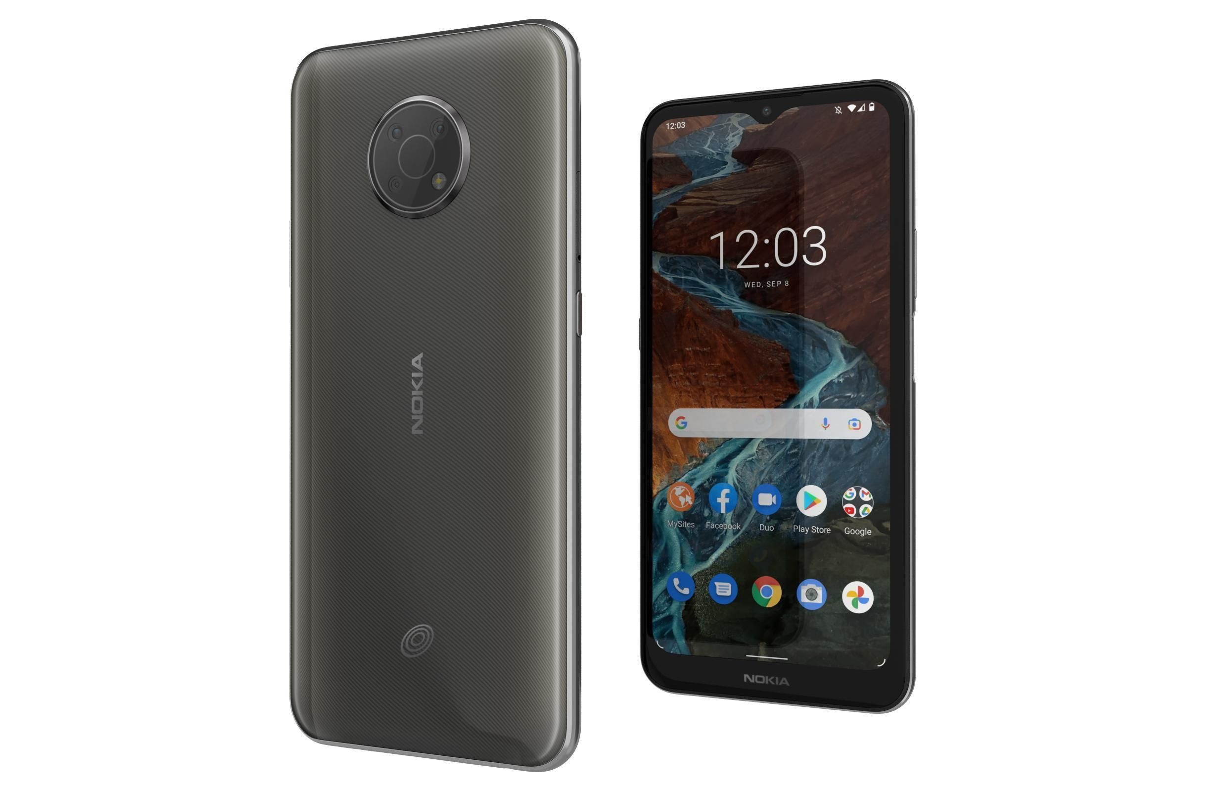 Nokia G300 Meteor Grey 3D model_7