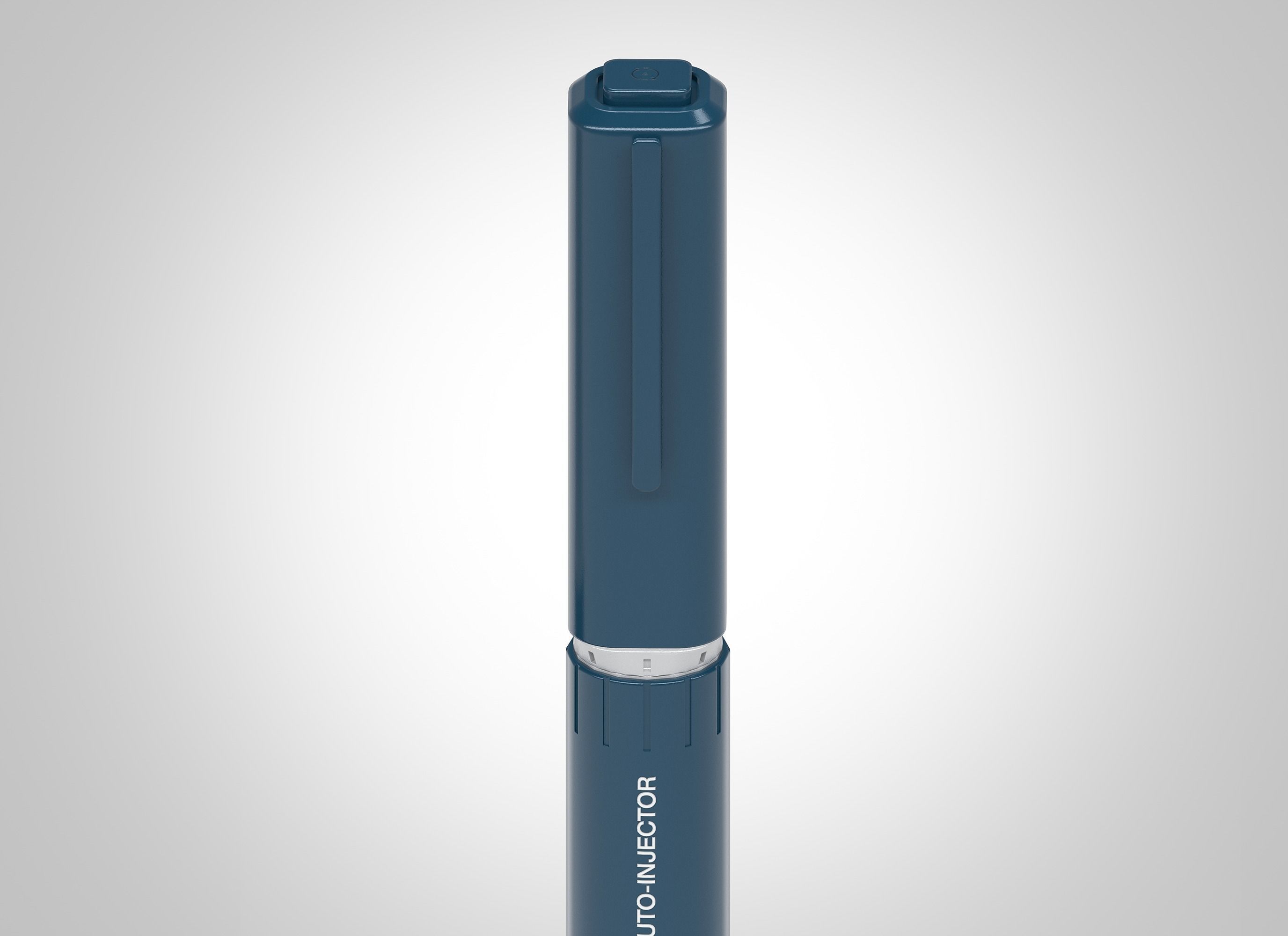 Auto-injector Pen Syringe 3D model Low-poly 3D model_8