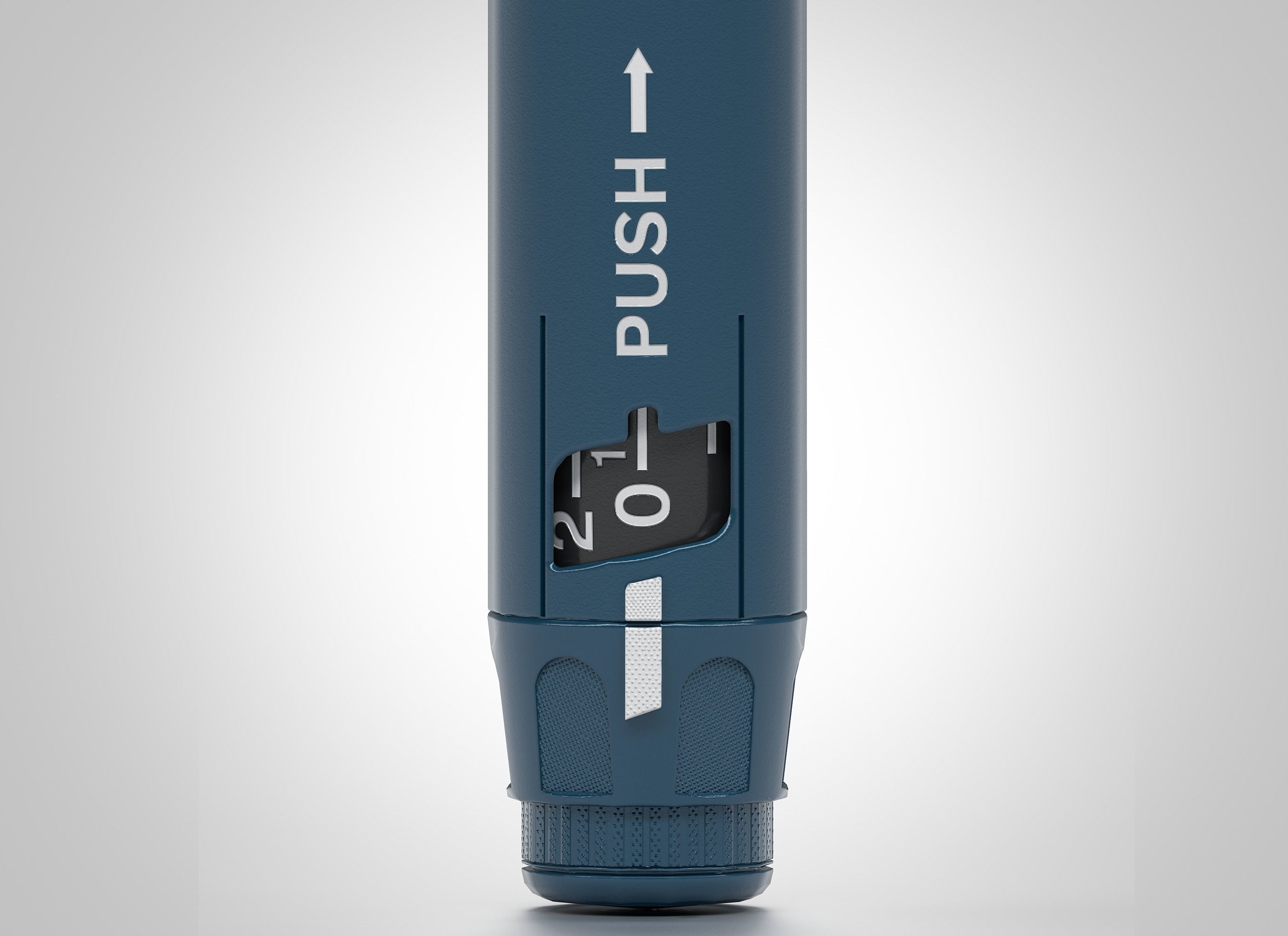 Auto-injector Pen Syringe 3D model Low-poly 3D model_3